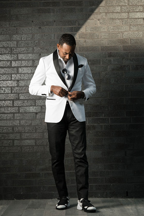 Dr. Lael A. Alexander in white jacket